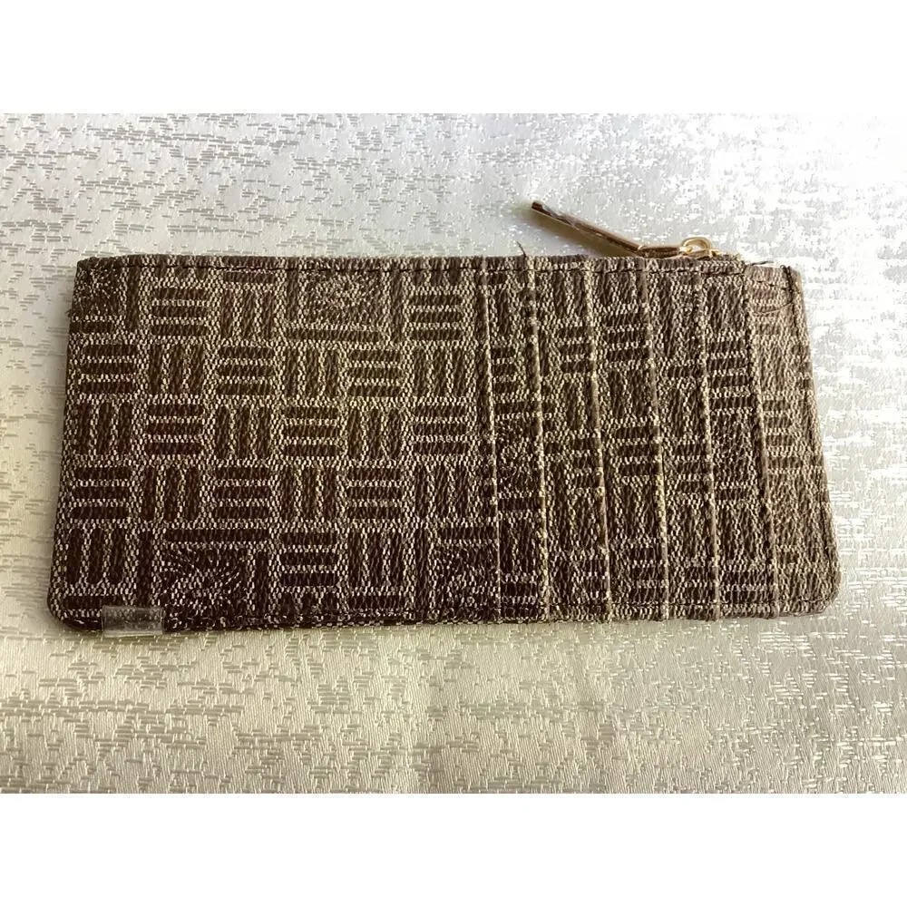 Anne Klein card case brown
